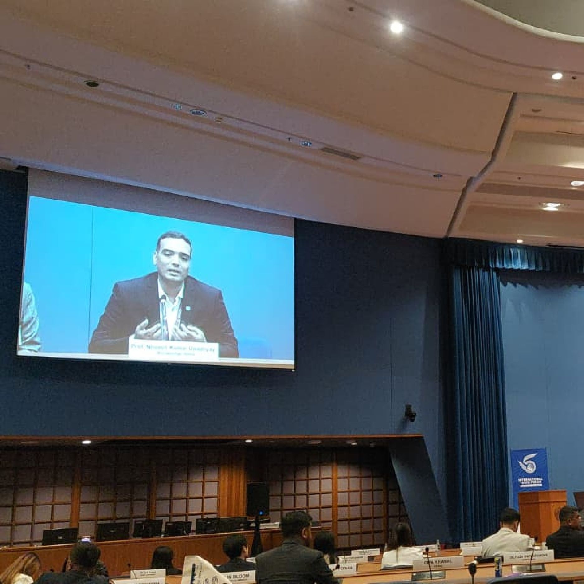Dhirubhai Ambani University - School of Law Faculty Represents India at the 5th International Youth Forum, United Nations Conference Center, Thailand_photo2.jpg