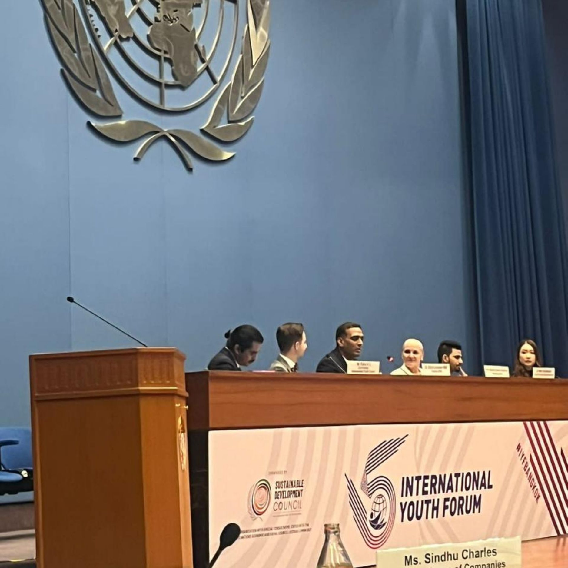 Dhirubhai Ambani University - School of Law Faculty Represents India at the 5th International Youth Forum, United Nations Conference Center, Thailand_photo3.jpg